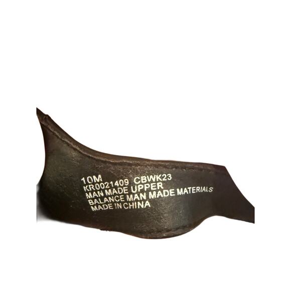 Korks by Kork-Ease Black Wedge Sandals Platform Slingback Comfort Shoes 10M - Picture 7 of 8